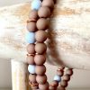 Taupe - babyblauw - Afbeelding 2